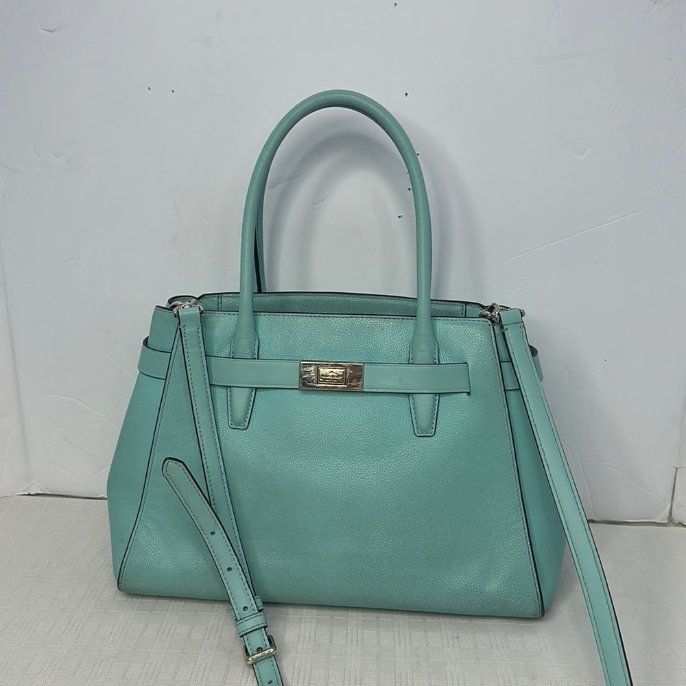 Kate Spade  Lucia medium satchel in Aqua  Bloom